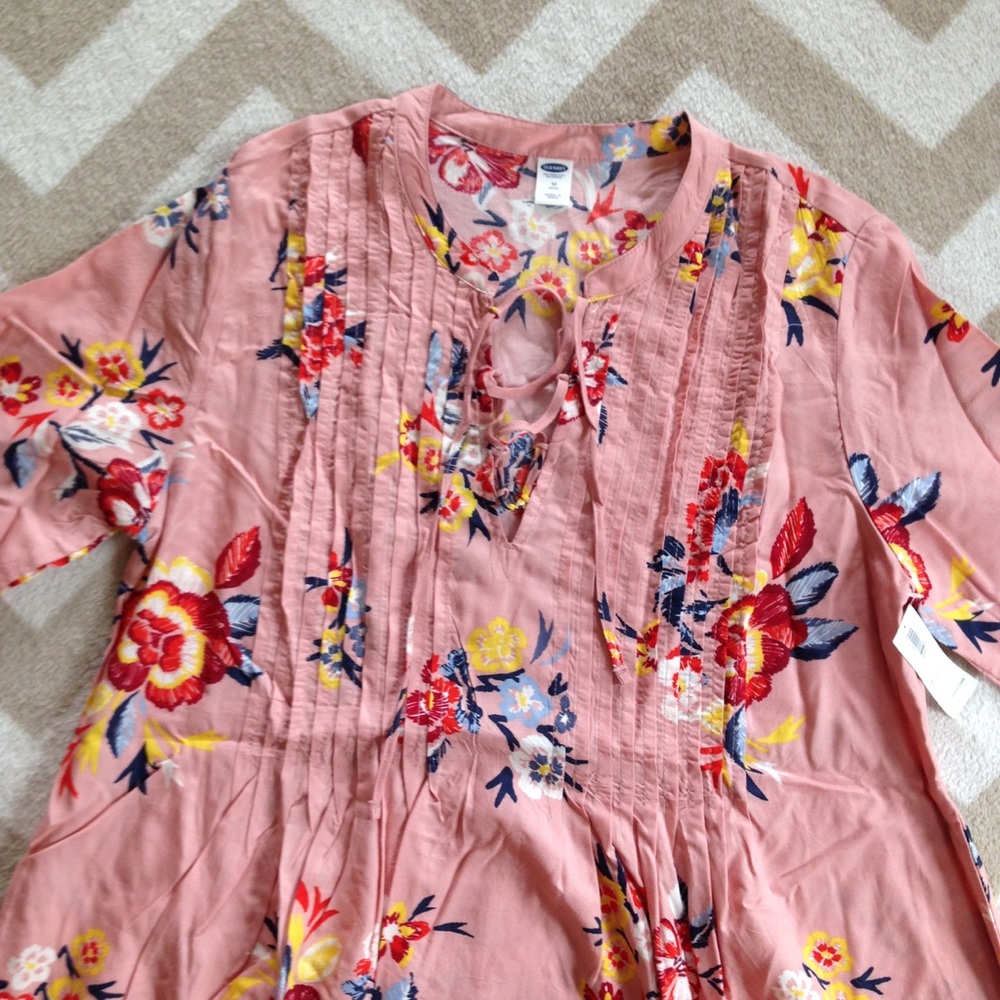 NWT Lace-up Swing Dress - Picture 3 of 4